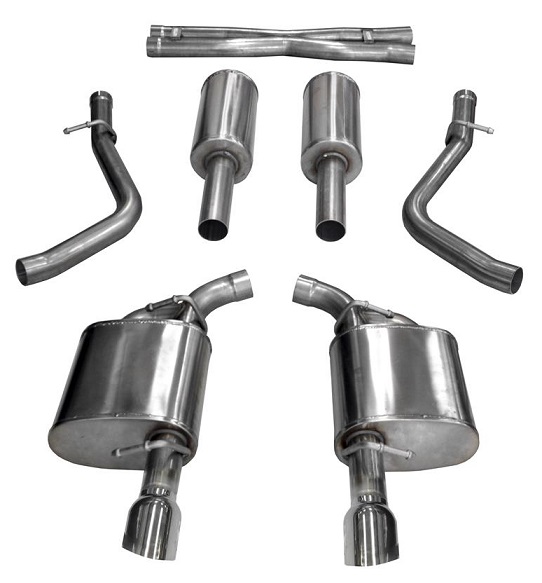 Corsa Xtreme Exhaust Polished Tip 15-up Chrysler 300,Charger 5.7 - Click Image to Close
